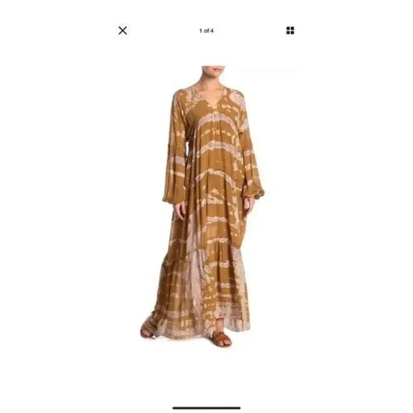 Young fabulous&broke maxi dress with camis… - Picture 1 of 11